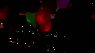 Светодиодные шары в машине