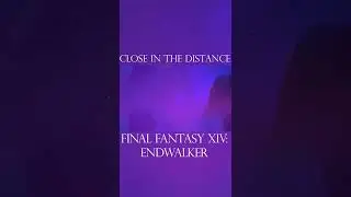 I covered Close in the Distance from Final Fantasy XIV!