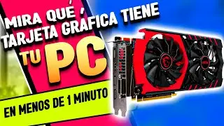 Como ver la tarjeta grafica de mi PC | en Windows 10 / 8 / 7 y 11| 2023-2024-2025