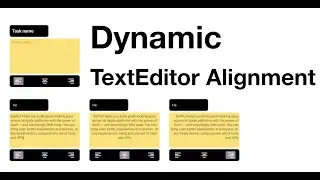 SwiftUI: Dynamic TextEditor Alignment with Animation & Custom TextField