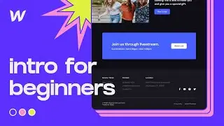 Intro to WebFlow for Beginners (Complete guide to building a fully responsive lander)