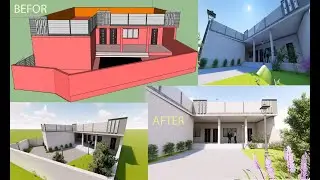 Lumion Photorealistic Rendering from SketchUp Model