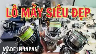 Thanh Lý Lô Máy Câu Nhật Bản Tuyển Đẹp Chính Hãng Giá Tốt | Shimano Daiwa #máycâunhật #máycâunhậtbãi