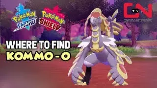 Where to find Kommo-O - Pokemon Sword and Shield Wild Kommo-O Location