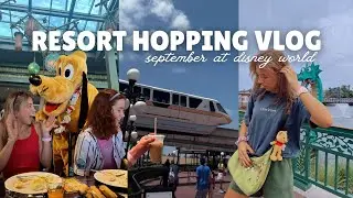 DISNEY RESORTS! Resort hopping, Ohana, Grand Floridian, Contemporary, Disney Springs, pin trading!