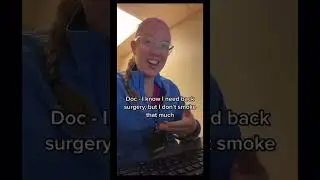 🚬Smoking and back surgery do not mix! 