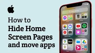 How to hide Home Screen pages and move apps on your iPhone