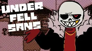 Who is Canon Underfell Sans (Teach Tale Undertale AU Canon Facts)