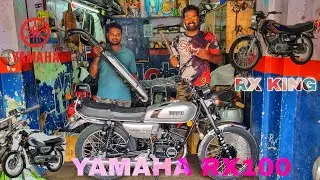 YAMAHA RX100 FULL RESTORATION AT 85K IN CHENNAI | YAMAHA RD350 INSPIRED LOOKS💝🫶 | ARK Diaries