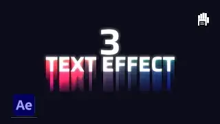3 Amazing Text Effects [ Text Animation ] After Effects Class हिंदी / ENG