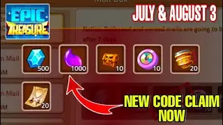 EPIC TREASURE - NEW GIFT CODE JULY 2021 | EPIC TREASURE CODES JULY & AUGUST 2021