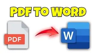 How do i Convert a PDF to Word -STEP BY STEP