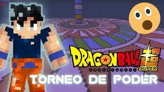 ARENA DE TORNEO DE PODER INCREIBLE!!!!  |MAPA| Dragon Ball Super En Minecraft