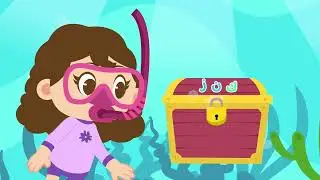 Looli Finds Underwater KINZ | Spell KINZ (كنز) | Loolibop Arabic Kids