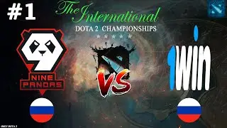 ФИНАЛ СНГ КВАЛ К ИНТУ! | 9Pandas vs 1win #1 (BO3) The International 2024