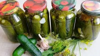 Огурцы НА ЗИМУ в БАНКАХ! Хрустящие и Ароматные! Все ПРОСЯТ рецепт - МНОГО ЛЕТ готовлю ТОЛЬКО ТАК