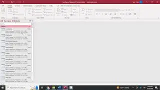 Exploring Access Navigation Pane options using the Northwind 2.0 sample database