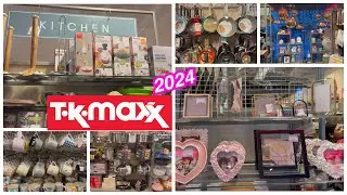 TK MAXX Shop With Me 2024 / Home Decor &  kitchen Accessories New Collection