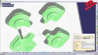 CATIA V5 - Surface machining of a mold