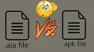 Difference Between .aia file and .apk file -Thunkable Course