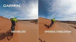 Garmin VIRB 360: 4K Spherical Stabilization