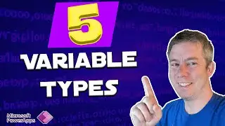 5 Variable Types in Power Apps - With(), Context, Global, Environment, & Collections