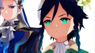 STOP LEWDING VENTI, HE IS NOT GAY!!