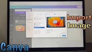 How to Import Image on Canva ( Upload Image on Canva )