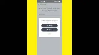 Snapchat Password Change kaise kare || Forget Password Snapchat