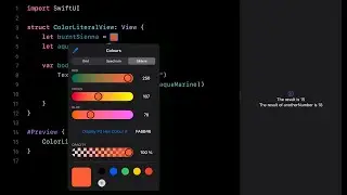 How to Add a Color Literal in SwiftUI