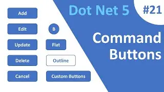 ASP.NET Core Blazor | DataGrid Command Buttons