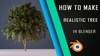 How to make realistic tree in blender 2.8 | Blender tutorial |