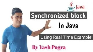 Synchronized block in java | synchronized block in java example | Synchronization in java