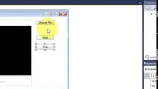 C# Tutorial 37  How to add a Windows Media Player Video clip to the form