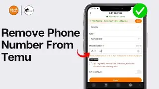 How To Remove Phone Number From Temu 2024 (EASY GUIDE)