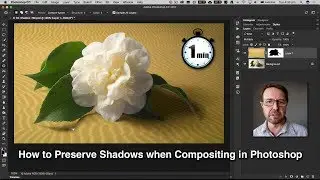 Photoshop CC: How to preserve shadows when compositing