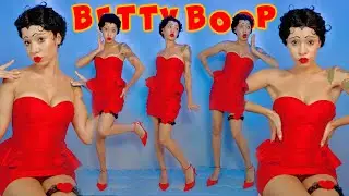 Betty Boop aka Esther Jones Halloween Makeup & Outfit - Last Minute Costume Ideas 2023  