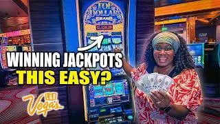 We Tried to Win at Slots in Las Vegas using a YouTube Strategy