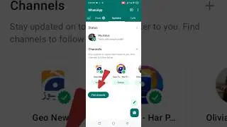 How to find channels in whatsapp