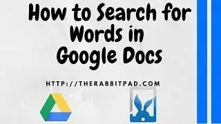 How to Search for Words in Google Docs