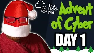 TryHackMe! Advent of Cyber - 2021 KICKOFF: 25 Days of Learning CYBERSECURITY