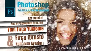 Brush Settings - Adding New Brushes (Snowflakes Brush-Snow Brushes) - Photoshop Tutorials