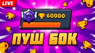 ПУШ 60К | СТРИМ BRAWL STARS!