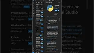 Учим Python по курсам в интернете! ставим редактор кода для программирования на Python #shorts