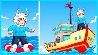 BUAT KAPAL PALING BESAR DI DUNIA VS KAPAL KECIL!!