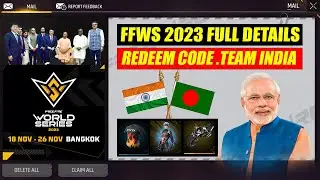 FFWS 2023 Full Details | Free Fire World Series 2023 Redeem Code,Team,Date Full Details