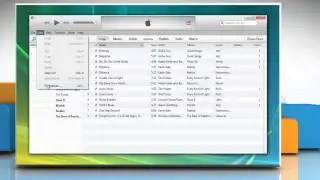 How to change text font size in Windows® Vista for iTunes®