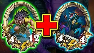 Permanent DOUBLE Deep Blue Buffs! | Hearthstone Battlegrounds