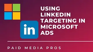 Microsoft Ads LinkedIn Targeting