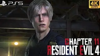 Resident Evil 4 Remake | Chapter 11: The Mines (Hardcore) | PS5 4K 60FPS Gameplay | No Commentary